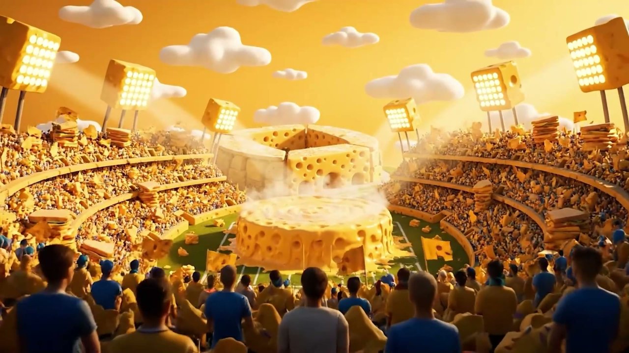 AI — generative stadium crowd from the SUNFISH AI reel